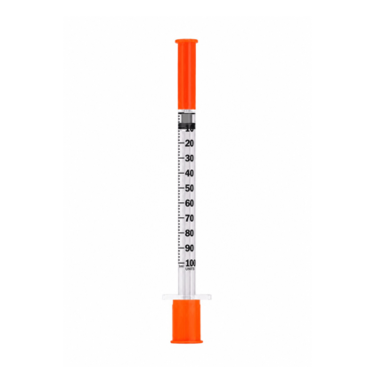 SOL-M 30G x 5/16″ 1ml Insulin Syringe with Needle